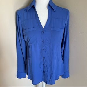 Express Royal Blue Portofino Shirt